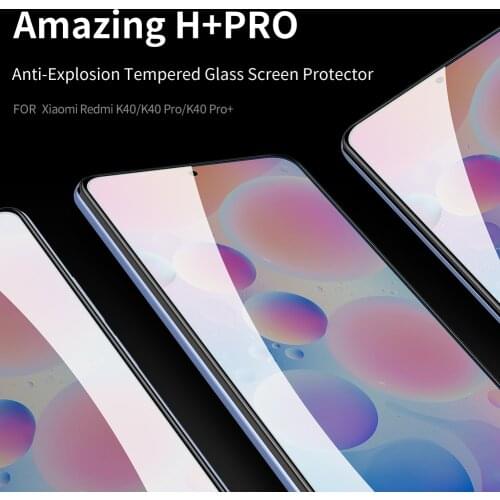 Glass for Xiaomi Redmi K40 Screen Protector NILLKIN Amazing H+Pro Anti-Explosion for Xiaomi Redmi K40 Pro Plus Tempered Glass