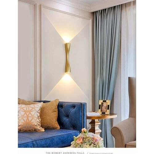 Cree Led Outdoor Wall Courtyard Corridor Aisle Door Post Bedroom Bedside Living Room TV Background Wall Decoration Lighting