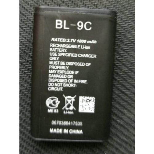 Tops 1800mAh News battery for BL-9C BL-10C ZK-2560