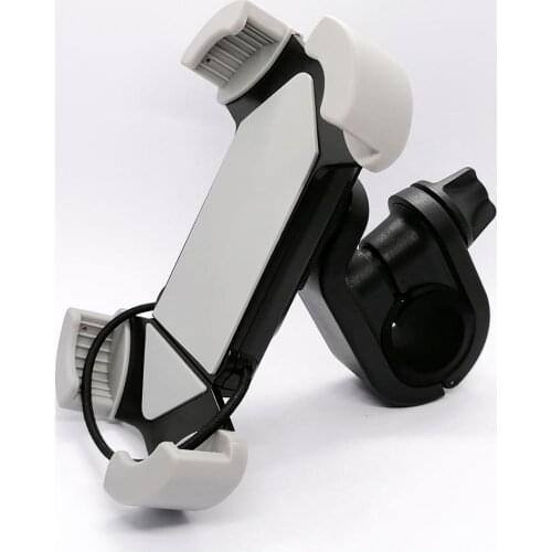 Bicycle Cell Phone Mount Holder Bike Handle Bar Rail Mount Cradle Holder for 4-5.5 Cell Phones