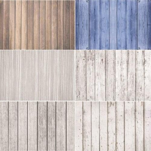 Vinyl Custom Photography Backdrops Prop Wooden Planks Photography Background NY2FD-8