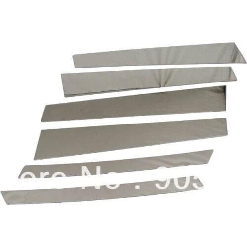 High Quality Chrome B-Pillar Trim Cover Stainless Steel for Kia Sorento 2013 Up