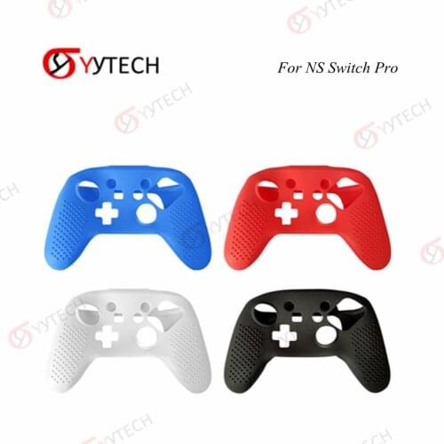 YYTECH Soft Non-slip Silicone Sleeve Protector Rubber Case for NS Nintendo Switch Pro Console