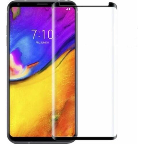 Premium 3D Arc Edge Full Cover Tempered Glass For LG V40 V35 V30 ThinQ Thin Q Screen Protector Protective Film Guard