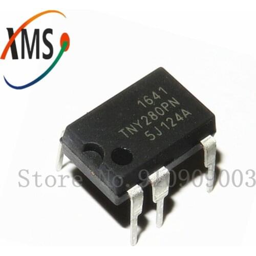10PCS TNY280PN DIP7 TNY280P DIP TNY280 DIP-7 280PN new and original IC