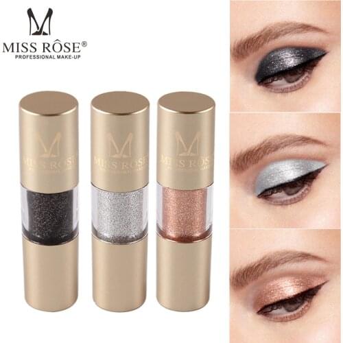 2020 Hot Sale Sexy Metal Eyeshadow Glitter Party Eye Shadow Makeup bottle Fashion Liquid Eye Shadow TSLM1