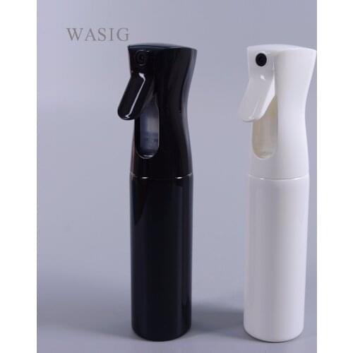 300ml Pro Hair Salon Water Spray Empty Bottle Refillable Mist Perfume Atomizer With Button Hydrating Styling Care Tools