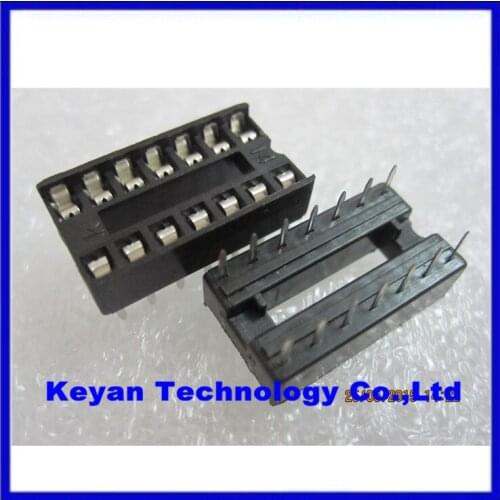 50pcs 14 Pin DIP SIP IC Sockets Adaptor Solder Type