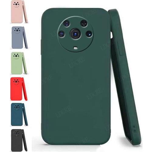 For Cover Huawei Honor Magic 3 Pro Case For Honor Magic 3 Pro Capas Liquid Silicone TPU Soft Case For Honor Magic 3 Pro 3 Fundas