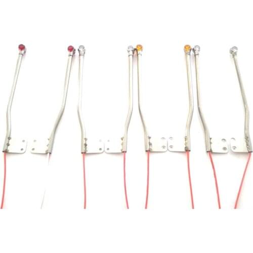 ​Lamps Decorative LED Light Flagpole for Tamiya 1/14 Scania r620 56323 r730 RC Truck Model