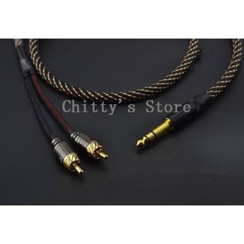 6.35 turn 2RCA amplifier line 4colors