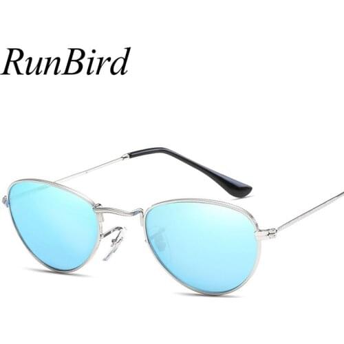 Small Oval Sunglasses For Women Luxury 2018 Men Brand Designer Eyewear Shades Ladies Alloy Sun Glasses UV400 Eyeglasses 1242R