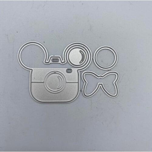 Metal Cutting Dies head camera Stencil For DIY Scrapbooking Photo Album Embossing Paper Cards Crafts Die Cuts