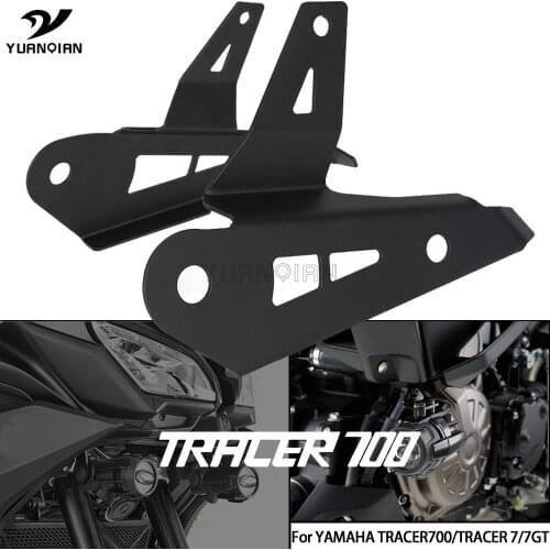 Motorcycle For YAMAHA TRACER 700 7 GT 2020-2021 TRACER700 TRACER7 TRACER7GT Fog lamp Spotlight Bracket Holder Spot Light Mount