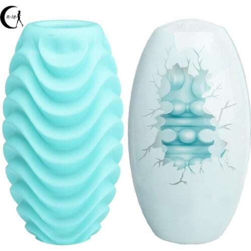 Male Masturbator Egg Cup Erotic Sextoys Pocket Pussy Vagina Realistic Adult Sex Toys for Men Penis Masturbatings