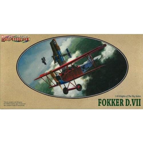 DRAGON 5905 1/48 Scale Fokker D.VII Plastic Model kit