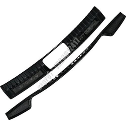 Stainless steel sill Scuff Plate/Door Sill Door Sill Rear Door Bumper Protector sill for Chery JETOUR X70 2020 Car styling