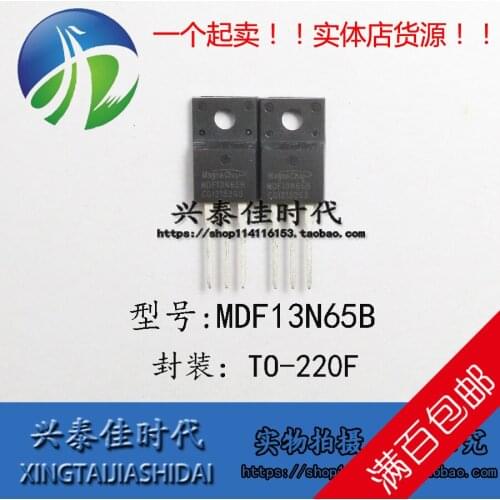 New 5pcs MDF13N65B 14A/650V TO-220F