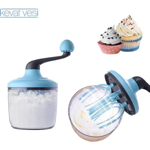 Hand Crank Egg Beater Whisk Hand Blender Egg Cream Foamer Sauce Shaker Cake Blender Baking Tool Kitchen Gadgets Egg Tools
