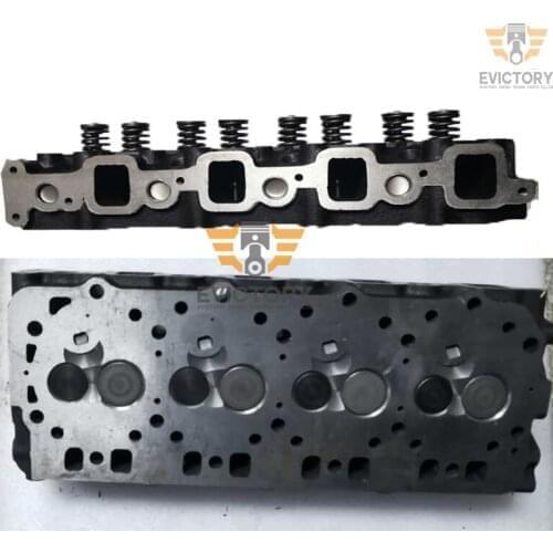 It contains: 1 pc cylinder head complete ( with 8 valves, 8 guides, 8 seats, 8 springs, oil seals etc.) 1 SET full gasket kit c