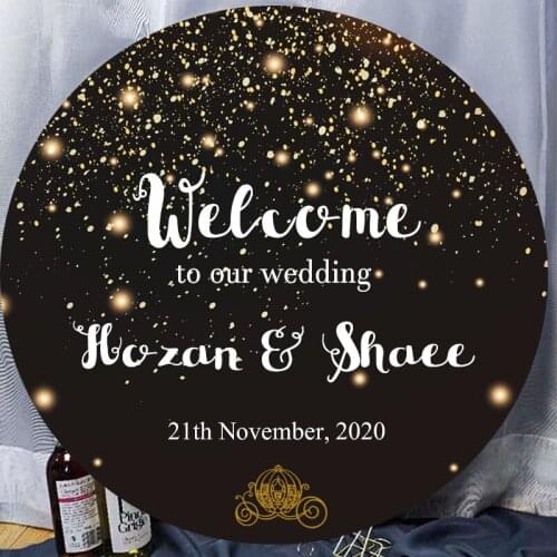 Custom wedding signs DIY Anniversary graduation Company event party decorations welcome board for guests