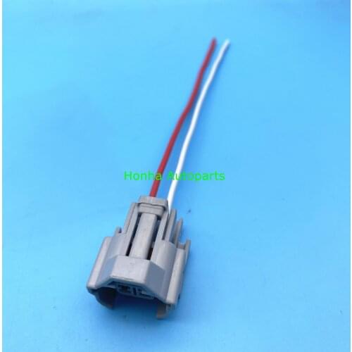 Free shipping 10/20/50/100pcs MT090-2 FI 2 Pin Female Sealed Fuel Injector Connector TOP key rib 6189-0039 wire harness