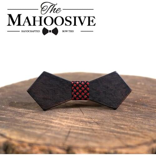 Wooden Bow Tie set and Handkerchief Bowtie Necktie Cravate Homme Noeud Papillon Corbatas Hombre Pajarita Gift for men Chirstmas