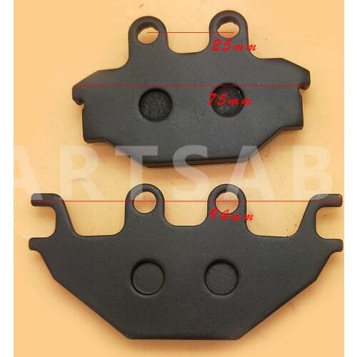 New Universal high quality brake pads atv utv go kart scooter motorcycle brake pad parts