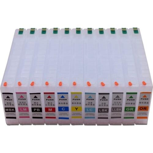 11 color 275ml T6531-T6539 T653A T653B Refillable Ink Cartridge with ARC Chip For Epson Stylus Pro 4900 Printer