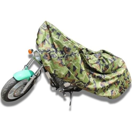 XXXL Jungle Wood Camouflage Motorcycle Cover Weatherproof Dust Cover Protector Outdoor For 400CC-1100CC Motor Bike Sportster 3XL