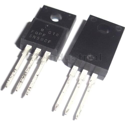 1Pcs/Lot New and Original MOSFET N-CH 500V 5A TO220F FQPF5N50C