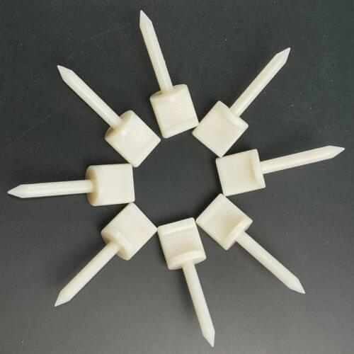 Target Nail Pins 12pcs Plastic Professional Archery Hunting Shooting used to Fixed Target Paper