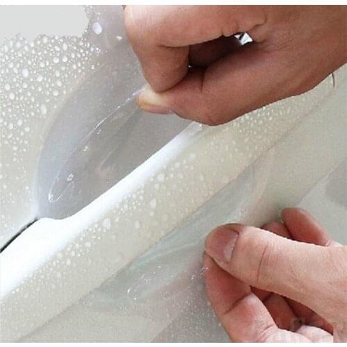 5Pcs/Set Car Door Sticker Scratches Resistant Cover Body Decoration Auto Handle Protection Film Exterior Accessories Car-styling