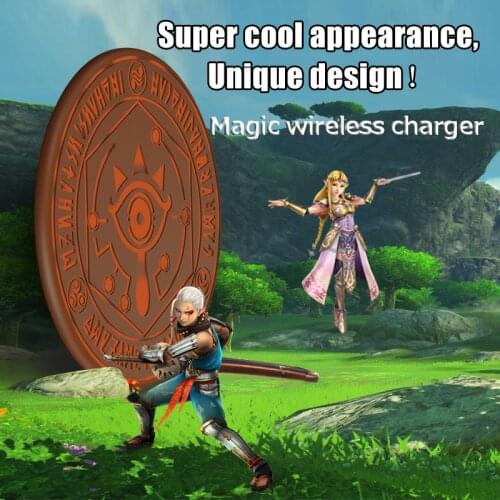 10W Magic Array Wireless Charger Universal Qi Wireless Fast Charger Charging Pad for iPhone X 10R XS Samsung Xiaomi Huawei