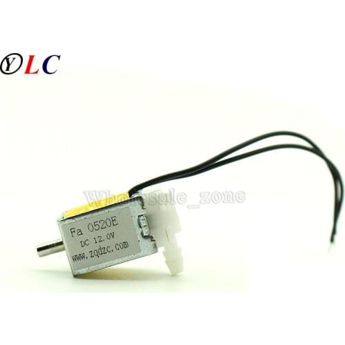 NEW DC 4.5V 6V 12V 24V 2/3 way Gas Air Electric Solenoid Valve Electronic valve FA0520E