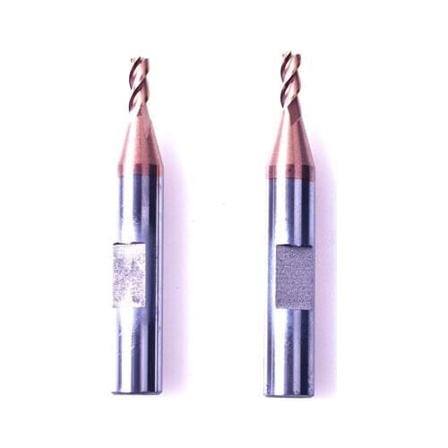 2pcs/lot Tungsten steel CONDOR XC Mini XC -007 2.0MM carbide end milling cutter Key Cutter with slot