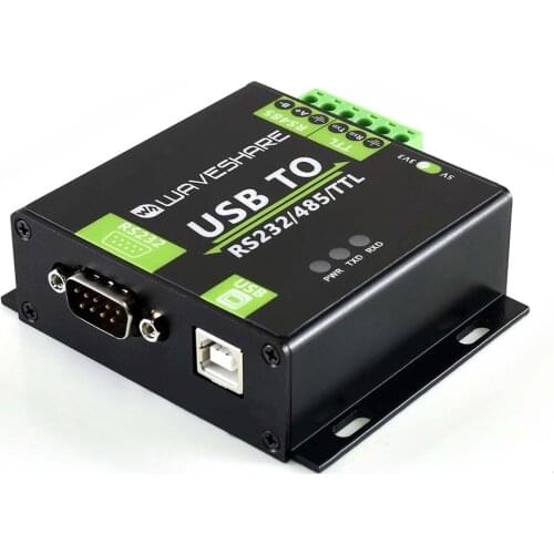 USB to RS232/485/TTL Interface Converter Industrial Isolation Supports Windows 10 / 8.1 / 8 / 7 / XP Operating System