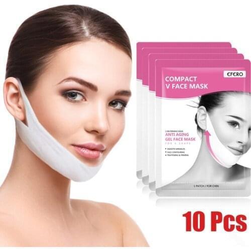 Face Lifting Mask Miracle V Shape Slimming Mask Facial Line Remover Wrinkle Double Chin Reduce Lift Bandage Skin Care Tool