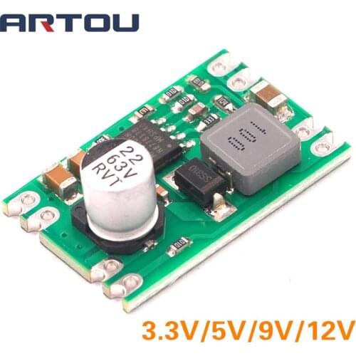 DC-DC Step Down Power Supply Module Buck Regulated Board 2A Input 8-55V Output 3.3V 5V 9V 12V Electronic DIY PCB