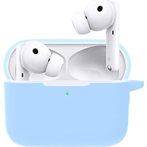 Shockproof Soft Silicone Case Cover Compatible with HONOR Earbuds 2 SE Earbuds Charging Case Anti-fall Earbuds Accessory