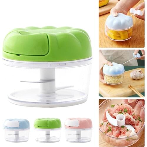 Manual Garlic Press Multi-function Garlic Grinding Chopper Food Vegetables Cutter Meat Grinders Kitchen Gadgets Garlic Artifact