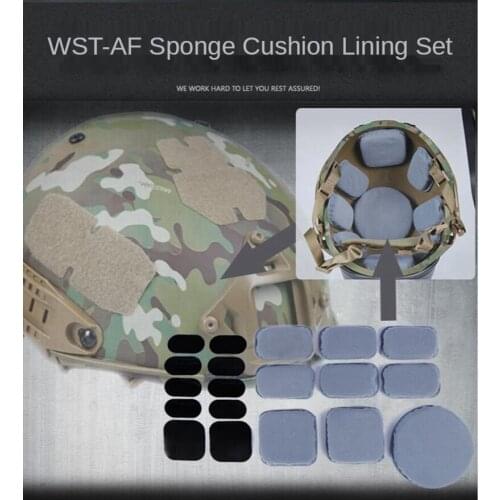 Tactical Helmet Replacement Pads Universal Foam Soft Cushion Protective Pad Kits for Fast/Mich/ACH Helmet Airsoft Accessoies