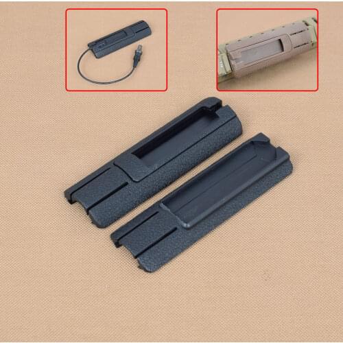 Tactical Nylon Weapon Light Mount For Airsoft Rifle AR15 M4 Install PEQ Surefir Switch M300 M600 Picatinny Rail Cover