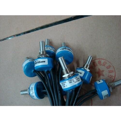 [VK] BOURNS 6639S-DAJ-502 5K conductive plastic potentiometer shaft length 24MMX6.35MM 24*6.35MM switch