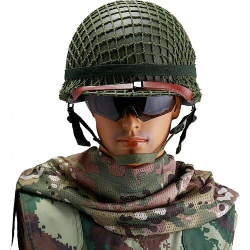 Military Steel ABS M1 Helmet MH Tactical Helmet Outdoor Tactical CS Riding Protect Equipment Cosplay Hunting Sports Safety