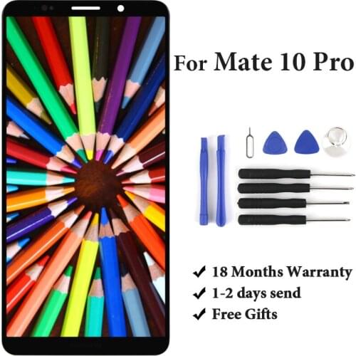 1PC LCD For HUAWEI MATE 10 Pro Display with Touch Screen Digitizer Compatible No Dead Pixel For For HUAWEI MATE 10 Pro LCD
