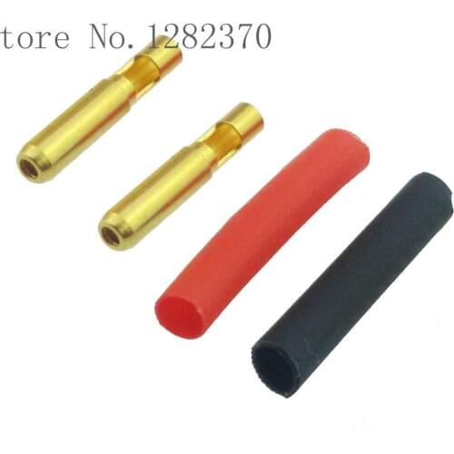 [SA] 2mmSocket within BS2212 gilded crown spring hole elastic spring female receptacle hands jack send shrinkable tube --50pcs