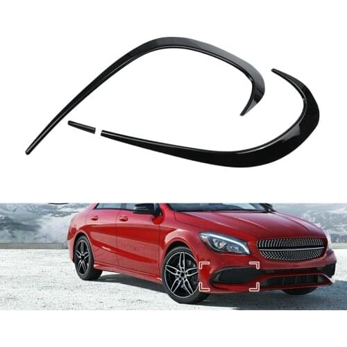 Car Front Bumper Splitter Spoiler for Mercedes-Benz W117 CLA45 CLA200
