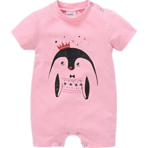 2021 Cotton Baby Short Sleeve Romper Baby One Piece Clothing Summer Unisex Newborn Clothes Infant Baby Girl Boy Jumpsuits