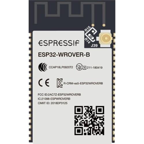 ESP32-WROVER-IB 4MB SPI Flash ESP32-WROVER Ipex Antenna Module Based On ESP32-D0WD WiFi-BT-BLE MCU Module
